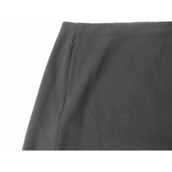 Diane Von Furstenburg Koto Pencil Skirt Sz 8 Black Zip Close Pockets Ponte Knit - Picture 8 of 15
